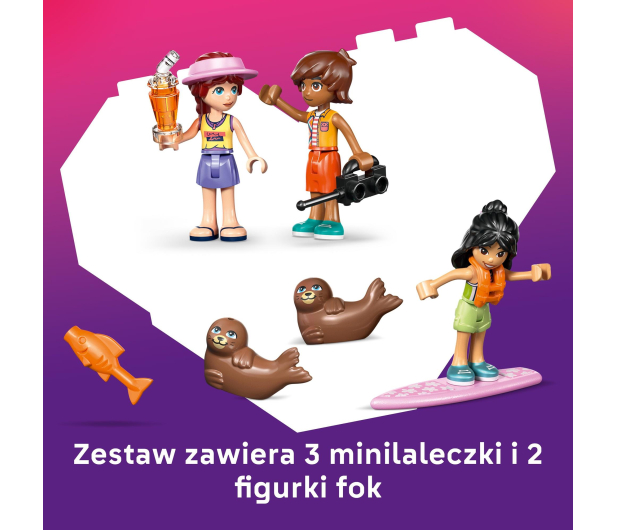LEGO FRIENDS 42699 Domek na plaży z fokami - 1473474 - zdjęcie 13